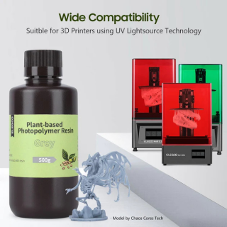 Elegoo Plant Based Bio Resin High Detail for DLP MSLA LCD 3D Printer